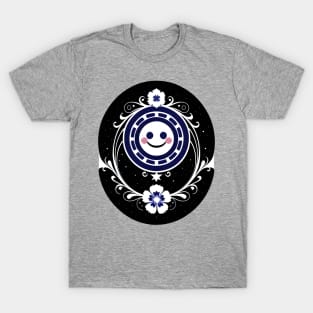 Meditation Smiley Face 02 T-Shirt